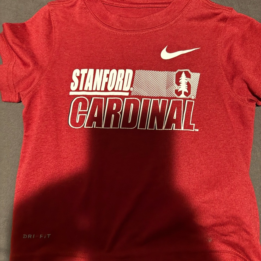 Nike Kids Red Stanford Cardinal Tee